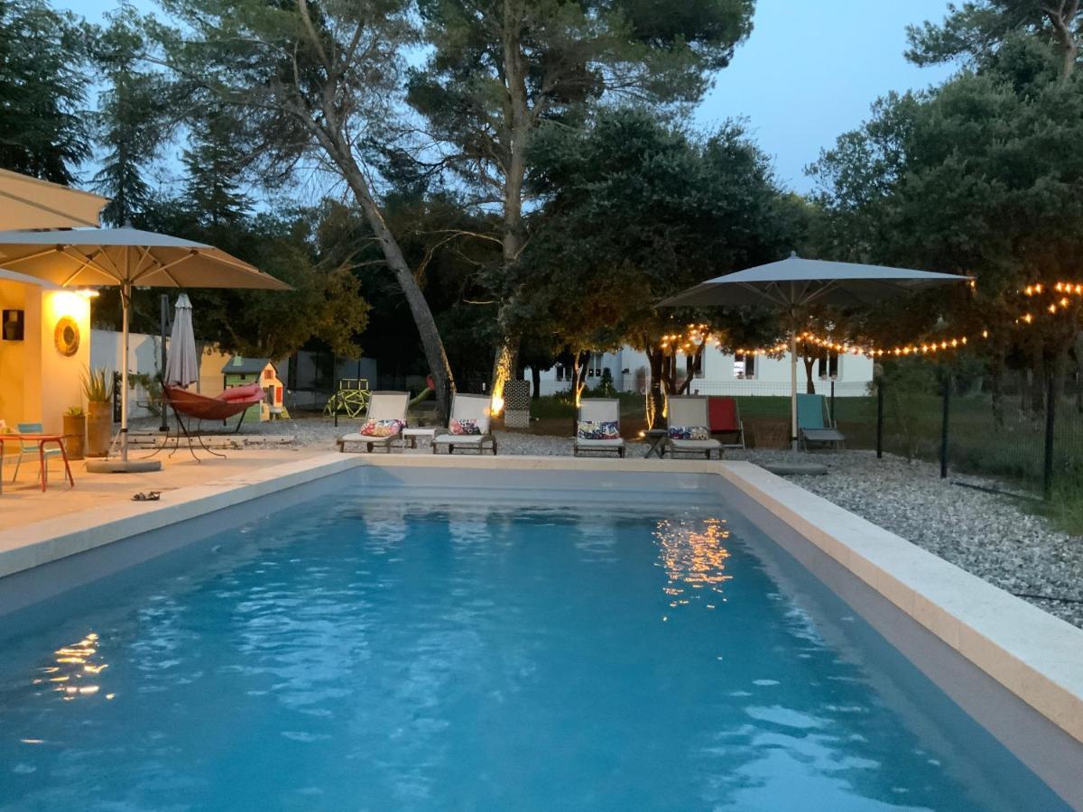 Gite Dans Les Pins Avec Piscine Villa มาซอง ภายนอก รูปภาพ