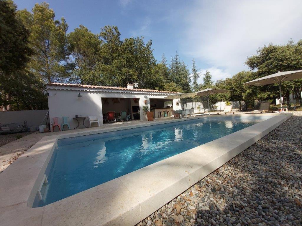 Gite Dans Les Pins Avec Piscine Villa มาซอง ภายนอก รูปภาพ