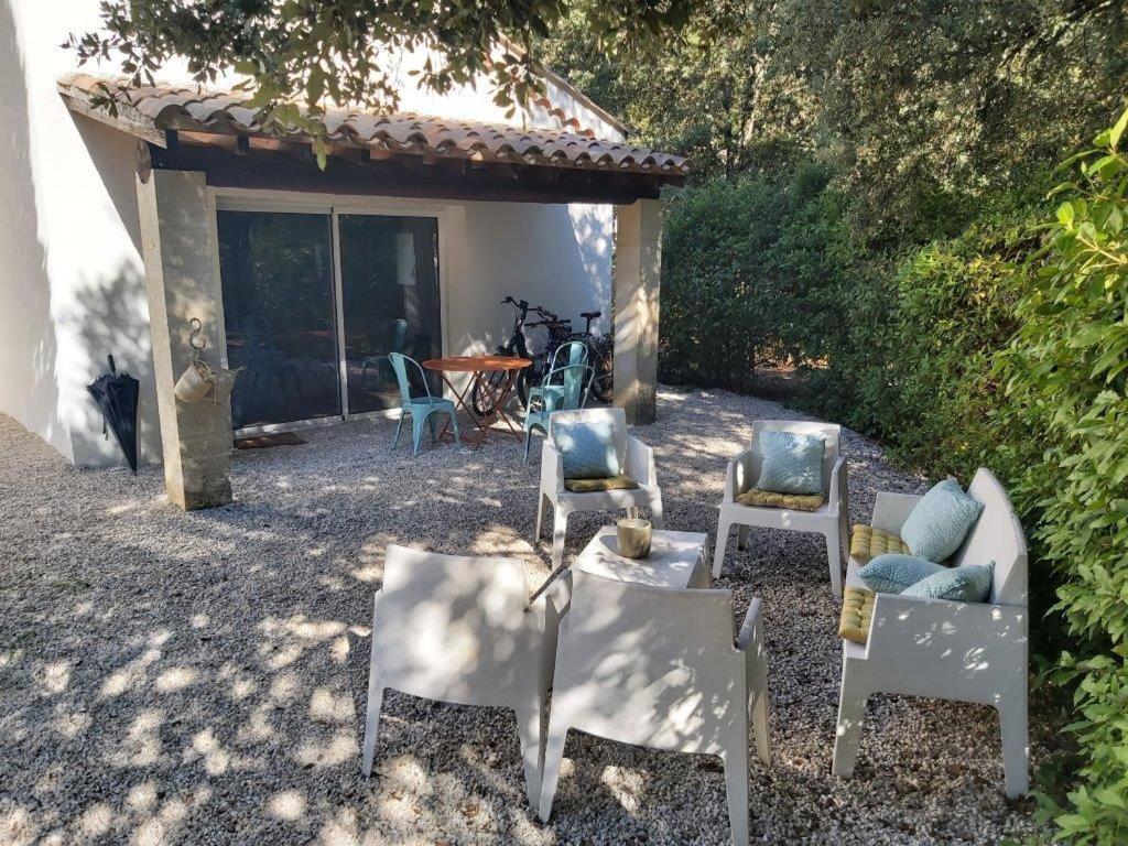 Gite Dans Les Pins Avec Piscine Villa มาซอง ภายนอก รูปภาพ